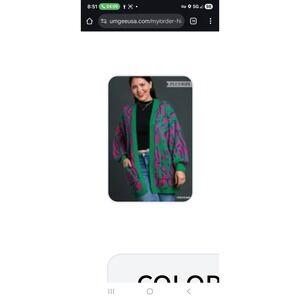 Umgee Sunray Mix Cardigan Sweater